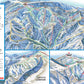 Trail map for Powder Mountain ski and snowboard trails.